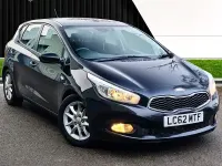 Used Kia Ceed 98 HP (72 kW) 2012 Black Hatchback