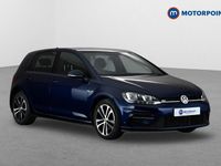 Used VW Golf VII R-line 2017 Blue Hatchback