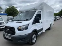 Used Ford Transit 130 HP (95 kW) 2020 White Cabriolet