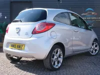 Used Ford Ka Zetec 69 HP (50 kW) 2015 Silver Hatchback