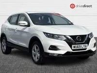 Used Nissan Qashqai Acenta Premium 115 HP (84 kW) 2019 White SUV