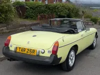 Used MG B 95 HP (69 kW) 1977 Yellow Cabriolet