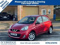 Used Nissan Micra Acenta 80 HP (58 kW) 2016 Red Hatchback