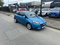 Used Vauxhall Corsa 75 HP (55 kW) 2016 Blue Hatchback
