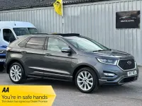 Begagnad Ford Edge Vignale 210 HK (154 kW) 2017 Grå SUV