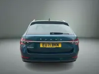 Used Skoda Superb SE L 110 HP (80 kW) 2021 Petrol blue metallic Estate