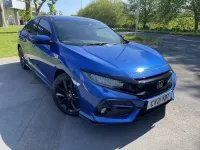 Used Honda Civic Sport 2021 Blue Hatchback
