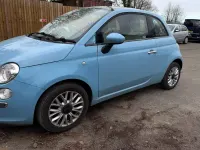 Used Fiat 500 Lounge 69 HP (50 kW) 2014 Blue Hatchback