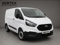 Used Ford Transit Custom 105 HP (77 kW) 2019 White Van