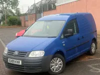 Used VW Caddy 69 HP (50 kW) 2009 Blue MPV