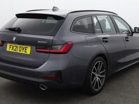 Usado BMW 320 Sport Line 184 CV (135 kW) 2021 Gris Familiar