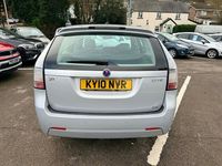 Used Saab 9-3 180 HP (132 kW) 2010 Snow silver Estate