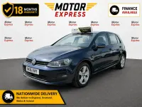 Used VW Golf VII Edition 110 HP (80 kW) 2016 Blue Hatchback