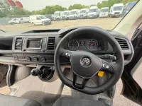 Used VW T6 Highline 102 HP (75 kW) 2016 Blue Van