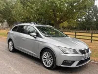 Used Seat Leon ST SE Dynamic 113 HP (83 kW) 2017 Silver Estate