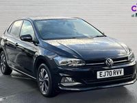 Used VW Polo Match 80 HP (58 kW) 2020 Black Hatchback