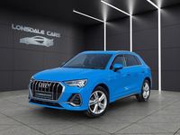 Used Audi Q3 S-Line 150 HP (110 kW) 2019 Blue SUV