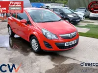 Used Vauxhall Corsa S 65 HP (47 kW) 2014 Red Hatchback