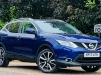 Used Nissan Qashqai Tekna 110 HP (80 kW) 2017 Blue SUV