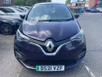 Used Renault Zoe Iconic 100 kW (136 HP) 2021 Mauve/purple Hatchback