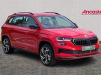 Used Skoda Karoq SportLine 150 HP (110 kW) 2024 Red SUV