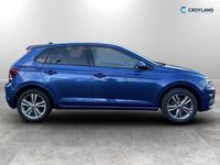 Used VW Polo Match 80 HP (58 kW) 2021 Blue Hatchback