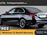 Used Mercedes C220 AMG line 194 HP (142 kW) 2020 Black Sedan