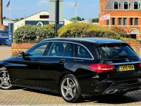 Used Mercedes C220 AMG line 2015 Black Estate
