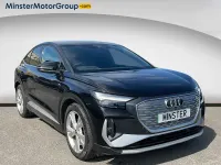 Used Audi Q4 e-tron S-Line 150 kW (204 HP) 2023 Black SUV