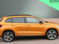 Used Skoda Karoq SportLine 150 HP (110 kW) 2025 Phoenix orange metallic SUV