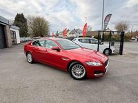 Begagnad Jaguar XF Prestige 2017 Röd Sedan