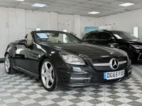 Used Mercedes SLK250 AMG 204 HP (150 kW) 2015 Black Cabriolet