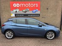 Used Vauxhall Astra Design Edition 110 HP (80 kW) 2016 Blue Hatchback