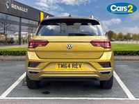 Used VW T-Roc R-line 147 HP (108 kW) 2018 Yellow SUV