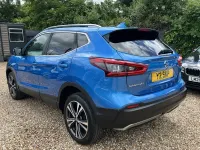 Used Nissan Qashqai N-Connecta 2018 Blue SUV