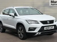 Used Seat Ateca SE Technology 115 HP (84 kW) 2019 White SUV