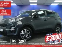 Used Kia Sportage 130 HP (95 kW) 2019 Grey SUV
