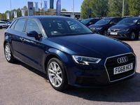 Used Audi A3 Sportback Performance 150 HP (110 kW) 2018 Blue Hatchback