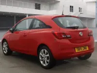 Used Vauxhall Corsa Excite 89 HP (65 kW) 2015 Red Hatchback