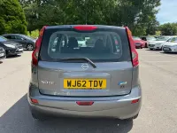 Used Nissan Note Acenta 90 HP (66 kW) 2012 Grey Hatchback