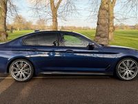 Used BMW 520 M Sport 190 HP (139 kW) 2018 Blue Sedan