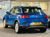 Used VW T-Roc SE 150 HP (110 kW) 2018 Blue SUV