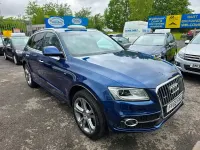 Begagnad Audi Q5 S-line plus 2015 Blå SUV