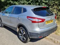 Used Nissan Qashqai N-TEC 110 HP (80 kW) 2015 Silver SUV