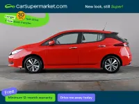Usado Nissan Leaf Acenta 110 kW (150 HP) 2021 Vermelho Citadino