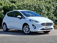 Used Ford Fiesta Zetec 100 HP (73 kW) 2019 White Hatchback