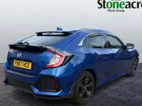 Used Honda Civic SR 129 HP (94 kW) 2018 Blue Hatchback