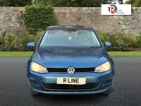 Used VW Golf VII SE 105 HP (77 kW) 2013 Blue Hatchback