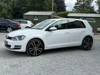 Used VW Golf VII Edition 110 HP (80 kW) 2016 White Hatchback