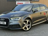Used Audi A3 Sportback S-Line 150 HP (110 kW) 2017 Grey Hatchback